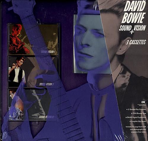David Bowie Sound + Vision - Sealed US Cassette Box (347280 David Bowie Sound + Vision - Sealed US Cassette Box (347280